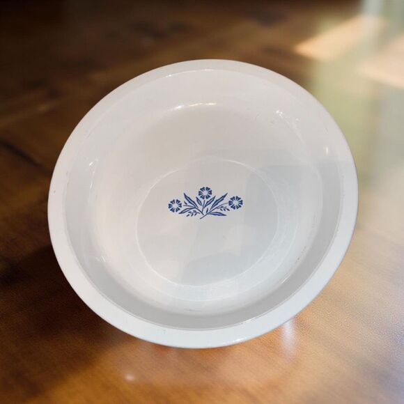 Vintage 1970s Cornflower Blue Pie Serving Plate by Corning Ware 9” P-309 - Picture 1 of 5
